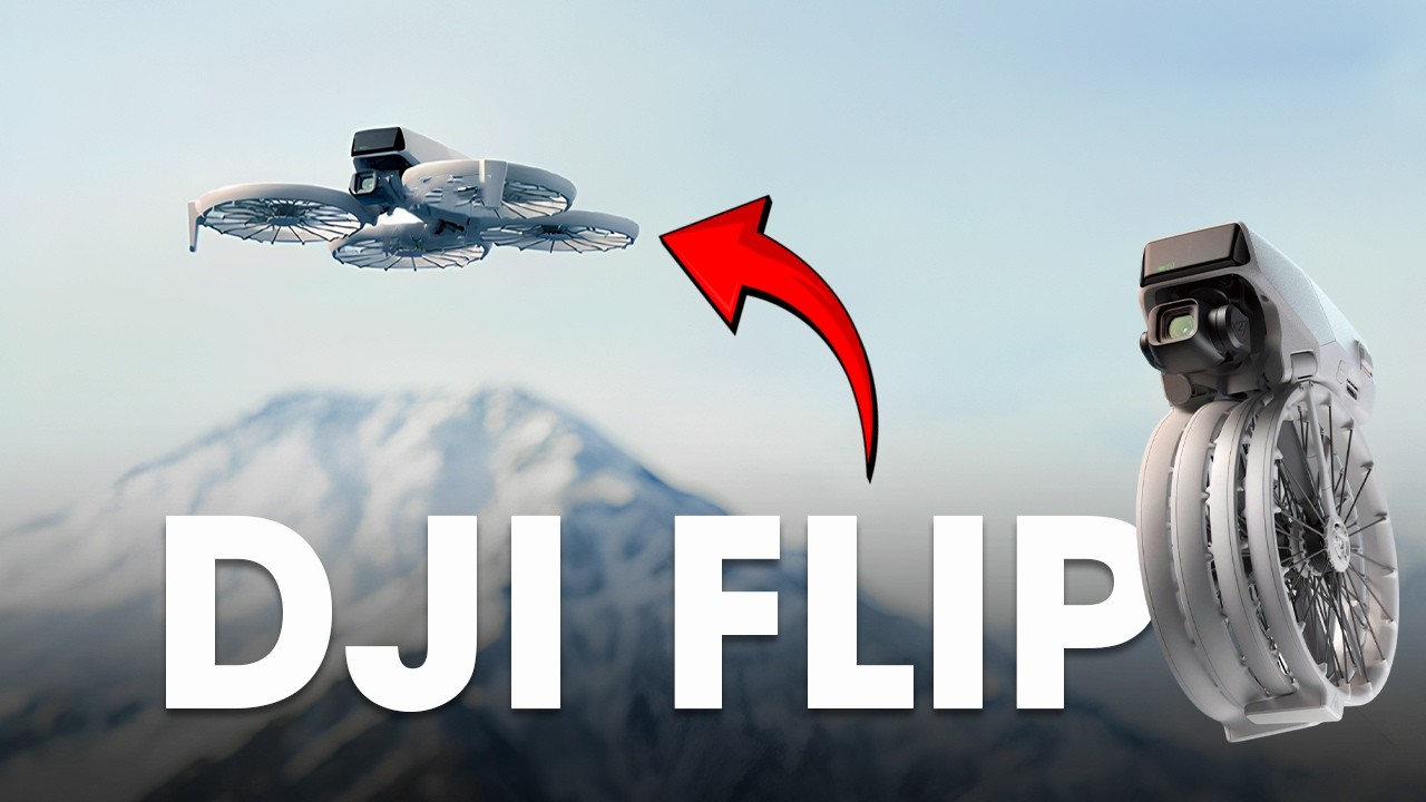 DJI Flip: Новий компактний дрон з унікальним дизайном